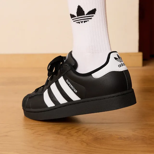 【adidas 愛迪達】SUPERSTAR II 運動休閒鞋 貝殼鞋  男鞋/女鞋 - Originals JI0079