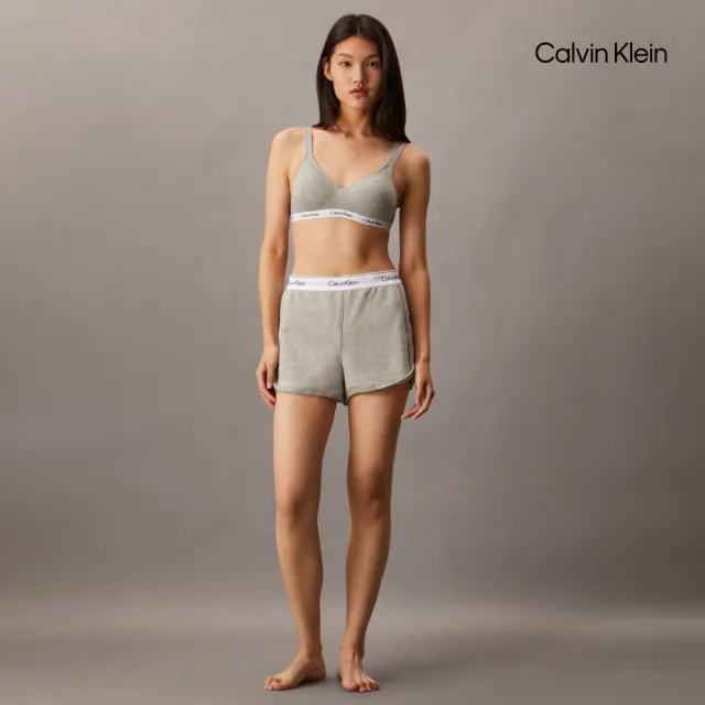 【CALVIN KLEIN】官方旗艦館 CK Carousel 薄墊輕盈胸圍 _灰色