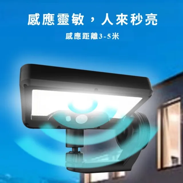 戶外庭院太陽能磁吸壁燈(壁燈 地震包 防災 照明燈 LED燈 路燈 戶外 室外燈 花園燈 緊急照明)