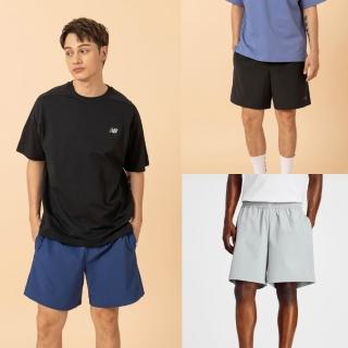 【NEW BALANCE】NB 7吋排汗短褲 男性 黑/藍/灰 MB6174CDBK MB6174CDBUY MB6174CDYST(美版 版型偏大)