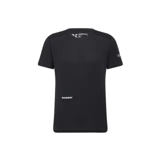 【Mammut 長毛象】Eiger Nordwand FL T-Shirt AF Men 極限艾格短袖排汗衣 黑色 男款 #1017-07420