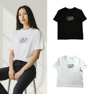 【CALVIN KLEIN】立體質感 女款 CK 短T 純棉 Calvin Klein Jeans 膠感印標 短袖 T恤 @1792CN5