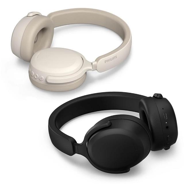 【Philips 飛利浦】無線藍牙耳罩式耳機(TAH2300)