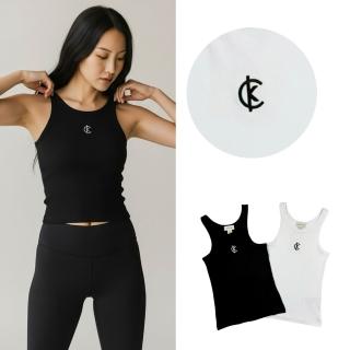 【CALVIN KLEIN】美式經典 CK 女款 羅紋背心 Calvin Klein Jeans 繡標 修身 彈性 無袖 上衣 背心 @1794AV3