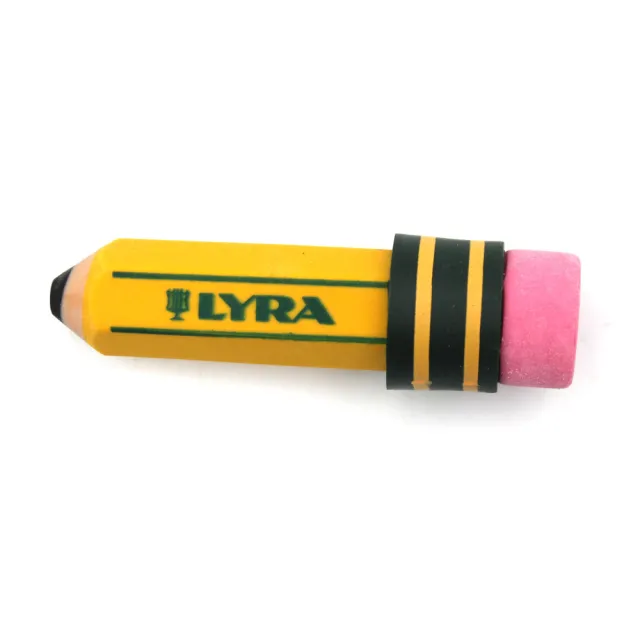 【LYRA】黃桿鉛筆造型擦(3入)｜造型橡皮擦 塑膠擦 禮物 獎品