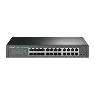 【TP-Link】TL-SG1024D 24埠Gigabit桌上/機架型乙太網路交換器(鋼殼)
