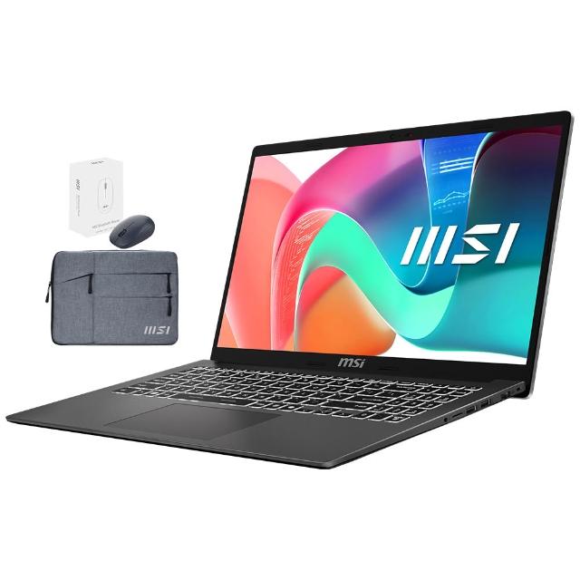 【MSI 微星】▲特仕版 15.6吋 商務筆電(Modern 15 F13MXG-1025TW/i3-1315U/32G/512G SSD/Win11/灰)