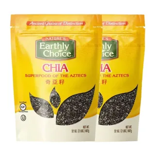 Natures Earthy Choice 奇亞籽 鼠尾草籽x2包(907公克)(超級食物/高纖維)