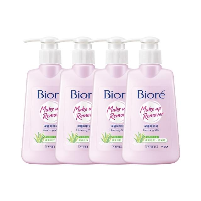 【Biore 蜜妮】深層卸妝乳(180mlx4入組)