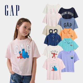 【GAP】幼童裝 短袖上衣/Polo衫 多款任選(880158&872003&870832)
