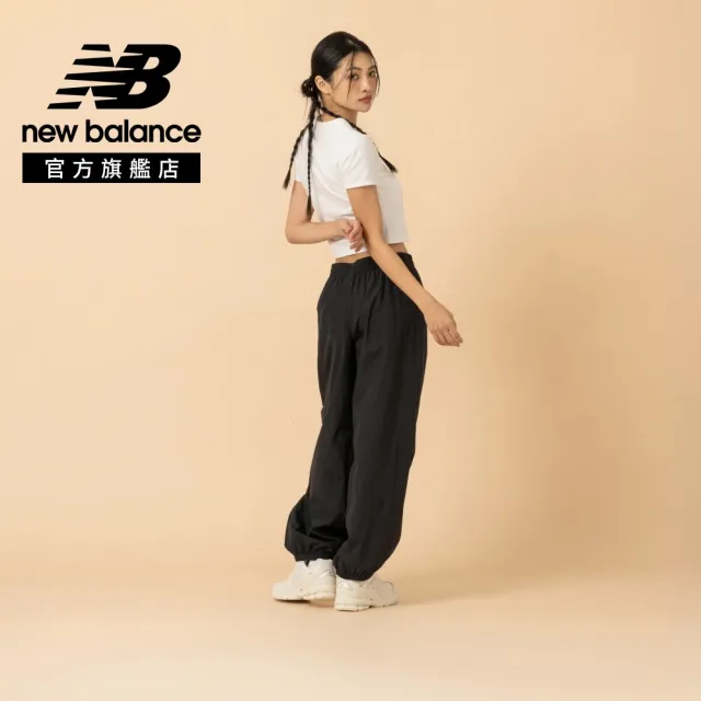【NEW BALANCE】NB 防風長褲_WB61M1DFBK_女性_黑色(美版 版型偏大)