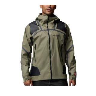 【Columbia 哥倫比亞】男款-OD防水外套-Whistler Peak™ Shell-軍綠色(UWO52250AG/KS)