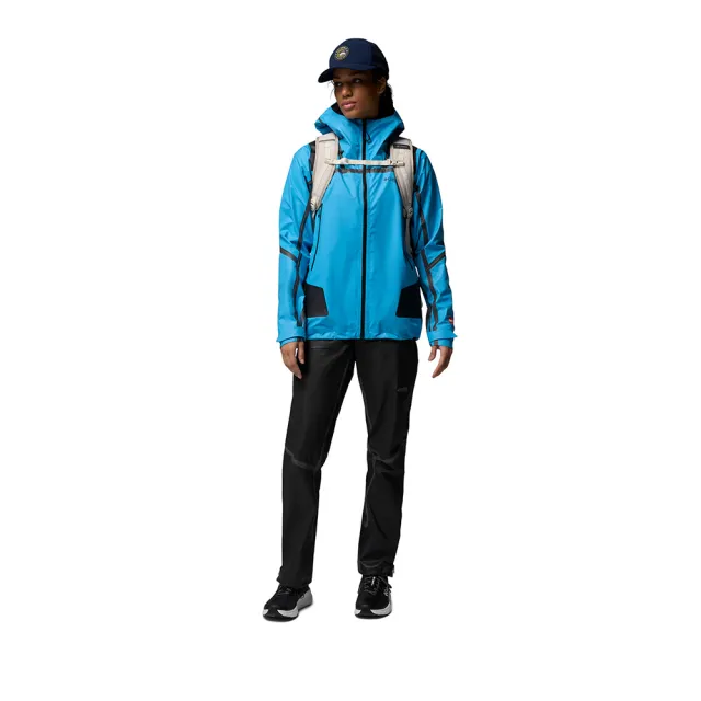 【Columbia 哥倫比亞】女款-OD防水長褲-Whistler Peak™Pant-黑色(UWL48570BK/KS)