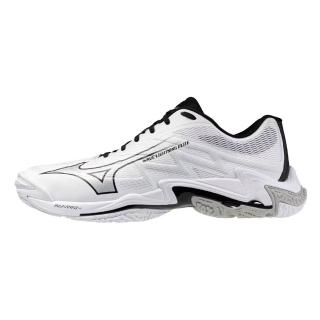 【MIZUNO 美津濃】Wave Lightning Elite Wide 男 排球鞋 寬楦 白(V1GA260151)