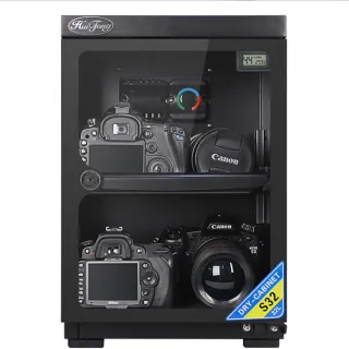 【RTAKO】電子防潮箱 相機防潮箱 32L乾燥箱（冷凝除濕/隔板可調/攝影器材收納/郵票防潮櫃/除濕櫃/乾燥櫃）