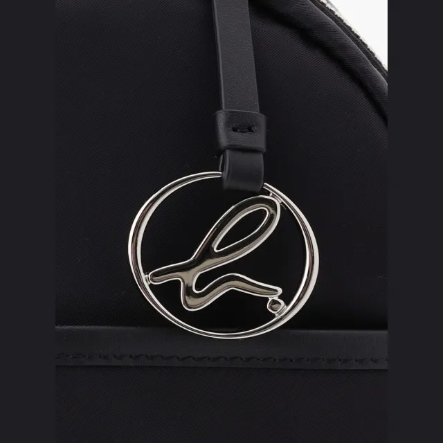【agnes b.】Voyage b logo掛飾後背包