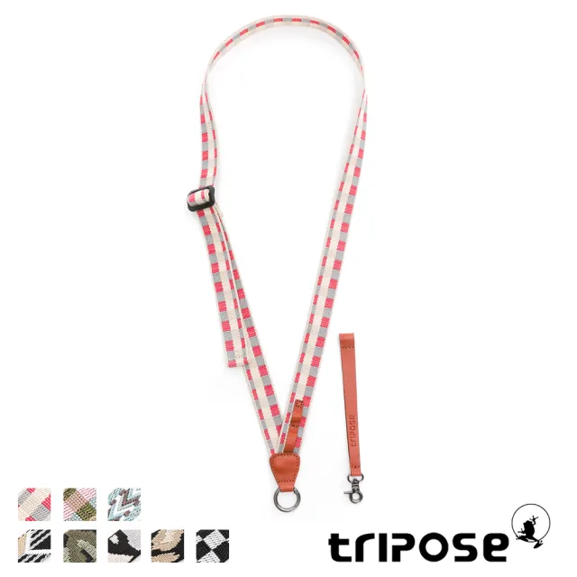 【tripose】時尚圖騰附手拎帶手機背帶(多色/旅豆包)
