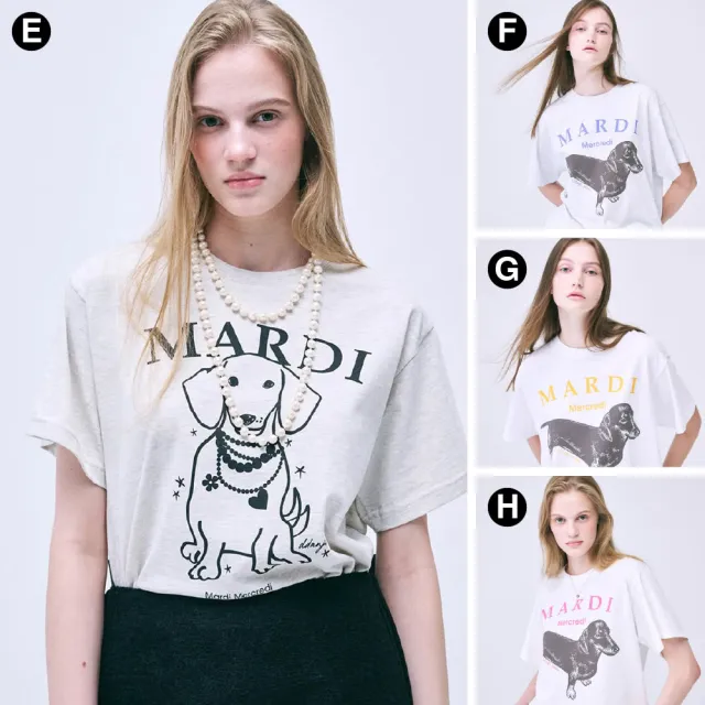 【MARDI MERCREDI】印花短TEE 多色 經典小雛菊 TSHIRT FLOWERMARDI / UNIV