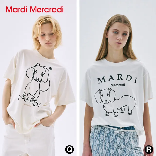 【MARDI MERCREDI】印花短TEE 多色 經典小雛菊 TSHIRT FLOWERMARDI / UNIV