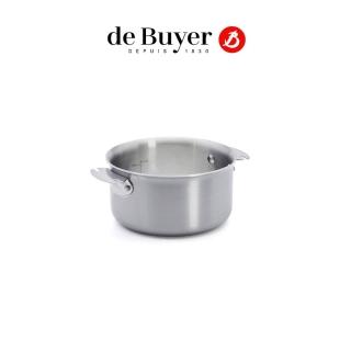 【de Buyer 畢耶】LOQY活動柄系列 Alchimy3層複合不鏽鋼調理鍋16cm-適用IH爐(握柄另購)