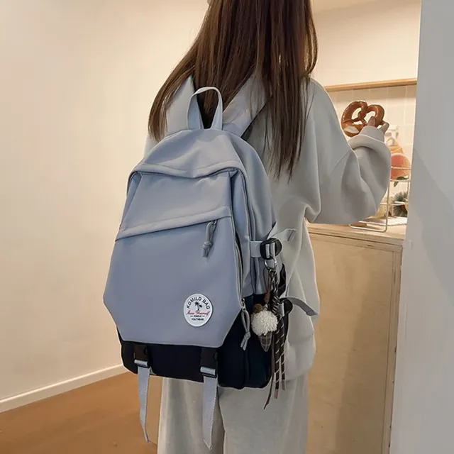 【MoodRiver】雙11 青春感 背包 後背包 學生 包包 書包 旅行背包 筆電背包 筆電後背包 大容量 女