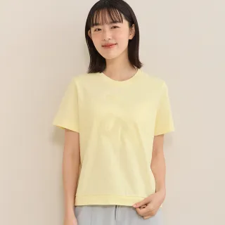 【a la sha】大a特殊繡花舒適棉T恤