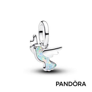 【Pandora 潘多拉】白鴿迷你吊飾