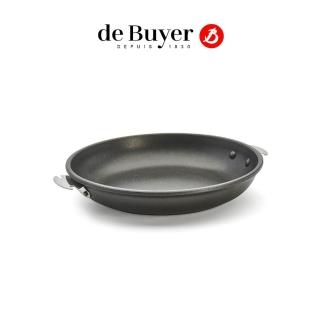 【de Buyer 畢耶】LOQY活動柄系列 Choc Extreme鑄鋁平底不沾鍋28cm-適用IH爐(握柄另購)