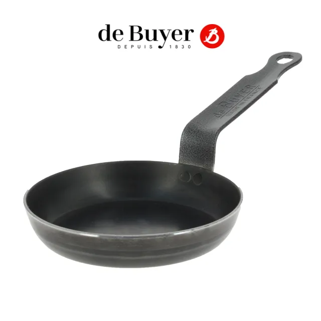 【de Buyer 畢耶】『輕礦藍鐵系列』單柄迷你煎餅鍋12cm/鐵鍋