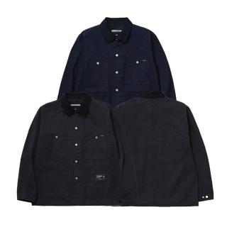 【NEIGHBORHOOD】Ox Coverall 夾克外套 黑/藍 261AQNH-JKM01