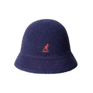 【KANGOL】FLIP 鐘型帽- (靛藍/珊瑚)