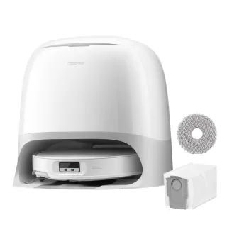 【Roborock 石頭科技】新機上市Qrevo CurvX白騎士升級版 掃拖機器人-耗材組(升降LDS/22000Pa/80度熱洗)