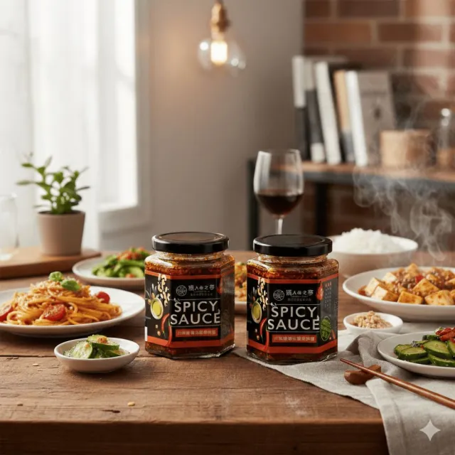 【Hunter’s Dream 獵人谷之夢】2入組 特級初榨橄欖油 川味堅果辣醬 230g x2(不添加味精/真材實料/素食可)