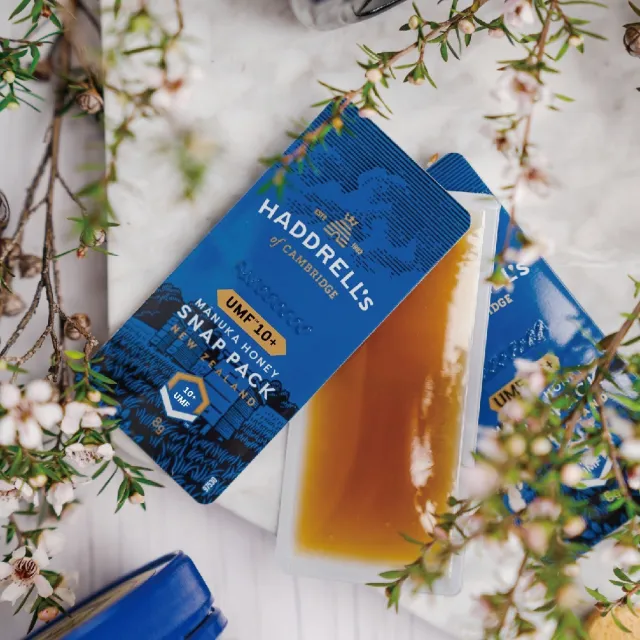即期品【壽滿趣】Haddrells紐西蘭活性麥蘆卡蜂蜜隨身包UMF10＋80gx2盒(效期2028.03.01)