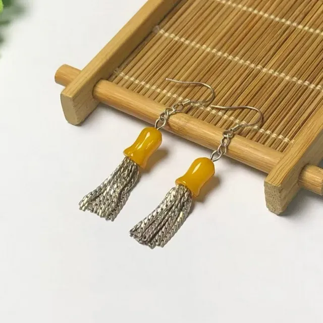 【勝弘珠寶】波羅的海精品蜜蠟幸福歸來耳環