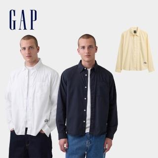 【GAP】長袖襯衫 多款任選(868313)