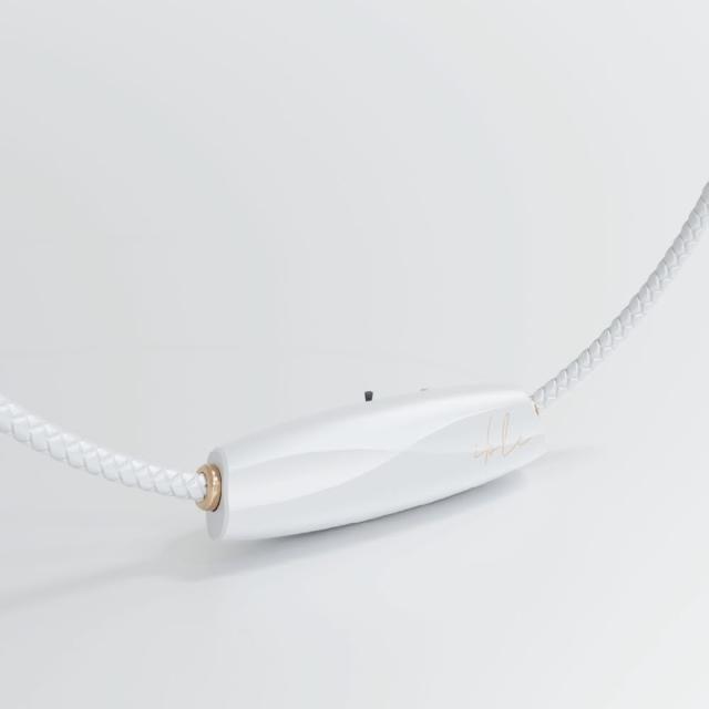 【ible】Airvida M2 鈦項圈穿戴式空氣清淨機50cm珍珠白(小艾寶)