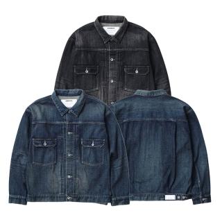 【NEIGHBORHOOD】Type-2 牛仔外套 水洗 黑/藍 261XBNH-JKM02