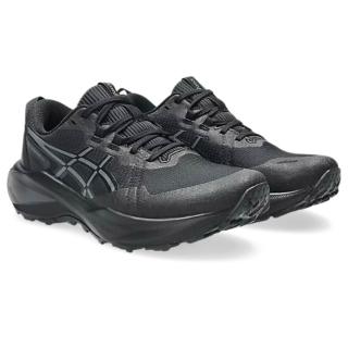 【asics 亞瑟士】越野鞋 慢跑鞋 女鞋 運動鞋 緩震 寬楦 GEL-VENTURE 11 黑 1012B932-003