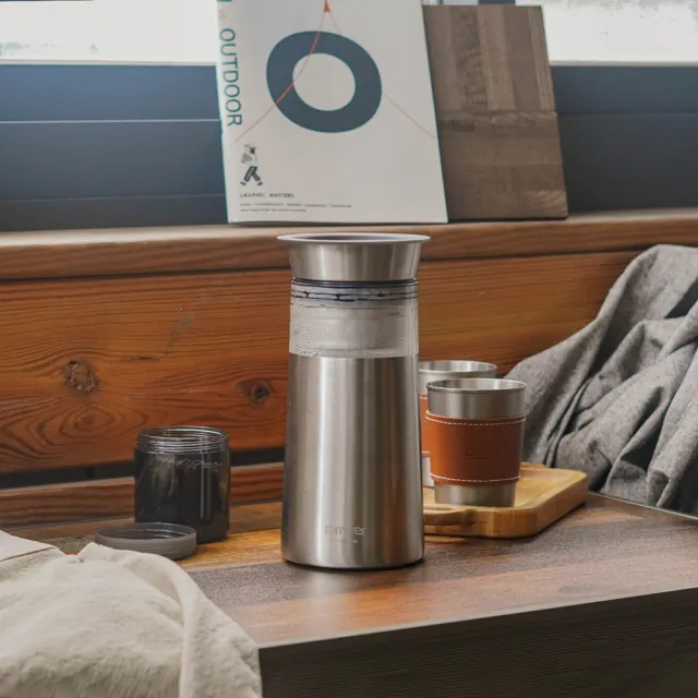 【Driver】鋼丹泡茶壺聚會分享組(泡茶壺 茶具 茶器 茶杯 不鏽鋼茶壺 不鏽鋼杯 密封罐 茶壺茶杯組 送禮推薦)