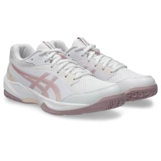 【asics 亞瑟士】排球鞋 女鞋 羽球鞋 運動鞋 緩震 GEL-TASK 4 粉白 1072A106-105