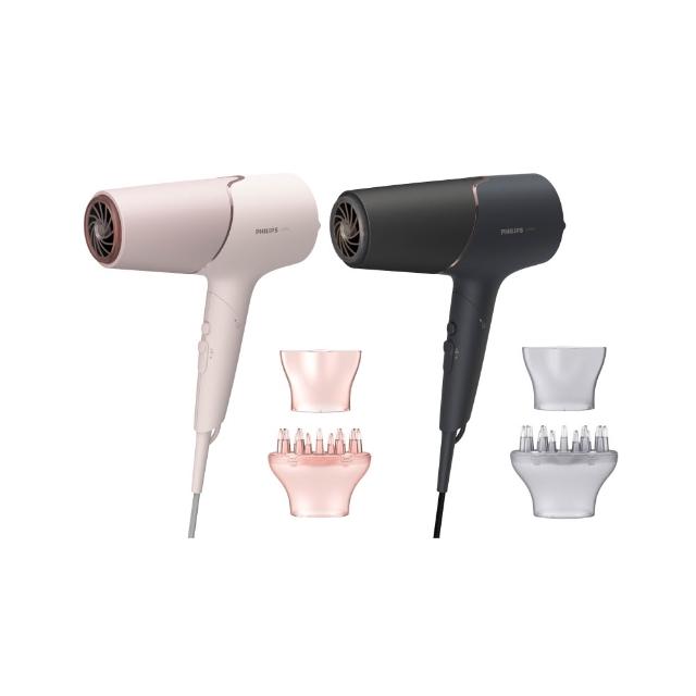 【Philips 飛利浦】BHD538 智能護髮吹風機 (兩色任選/抗UV黑科技/2倍負離子/官方直營)
