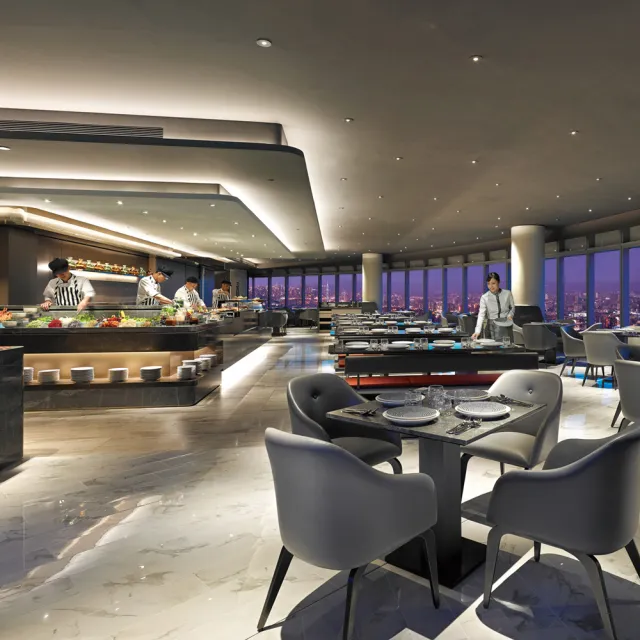 【MEGA50板橋遠東】新北耶誕城開跑!50樓CAFE午/晚餐吃到飽(假日+150)
