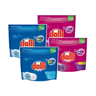【Dalli】酵素洗淨旋風洗衣膠囊洗衣球_強效除菌除臭/護色去污持香(24球*4共96球/2款任選)