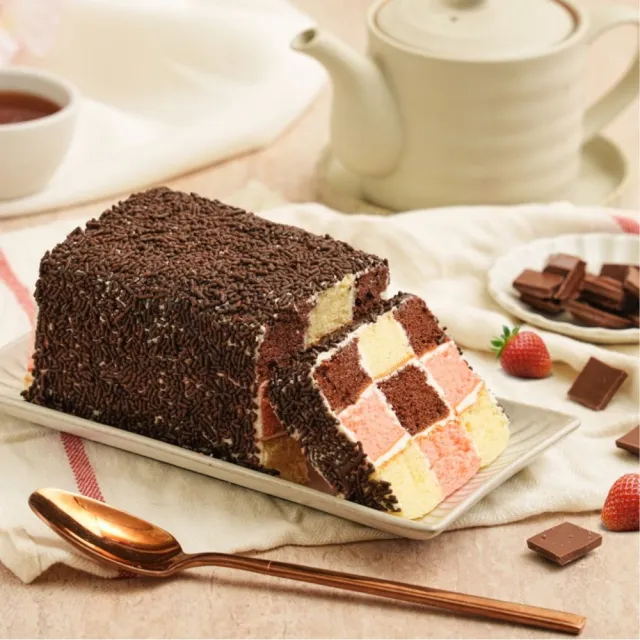 【格麥蛋糕】古早味棋盤蛋糕2個(古早味;蛋糕;下午茶;甜點)