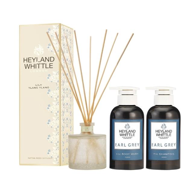 【H&W 英倫薇朵】迎賓香氛擴香買就送沐浴洗髮組(多款任選)