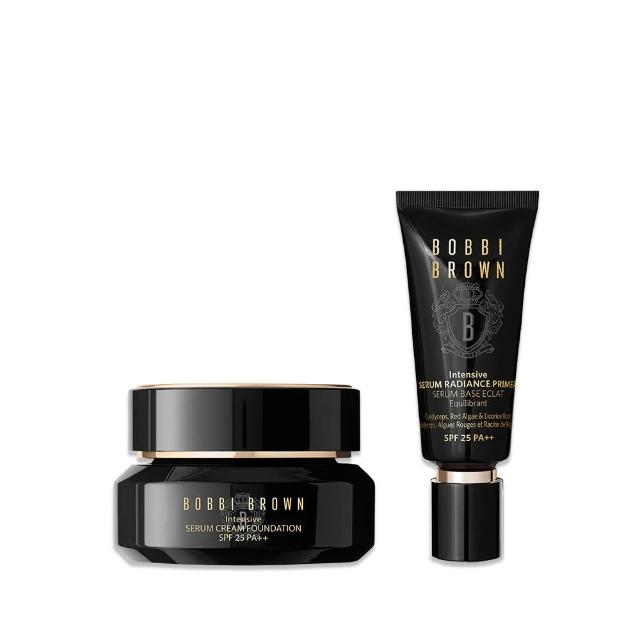 【Bobbi Brown 芭比波朗】冬蟲夏草奢光底妝組(冬蟲夏草極萃粉底霜+冬蟲夏草精華亮膚持妝乳40ml)