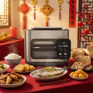【NINJA】SFP701 Combi 氣炸蒸烤箱(年菜/氣炸鍋/氣炸烤箱/烤箱/烘焙)