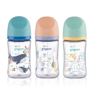 【Pigeon 貝親】第三代母乳實感T-ester奶瓶240ml(多款任選)