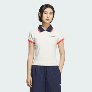【adidas 愛迪達】短版 POLO 衫 女 - Originals KF9611